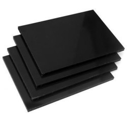 Lastra POM-C nero larghezze...